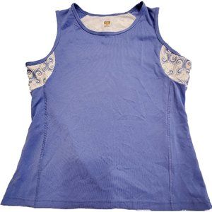 SJB Performance Womens Purple Tank Top Medium